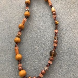 Beaded jewelry. One all gold beads